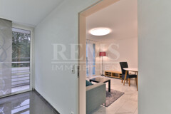 Blick ins Wohnzimmer