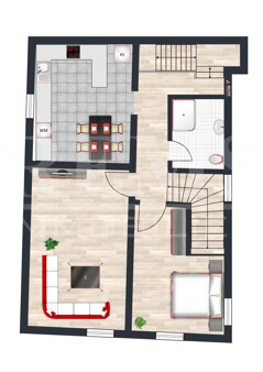 Obergeschoss - Wohnung