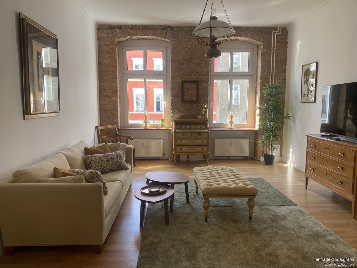 Welc(H)ome® by RIDA LUXURY – Berlin-Mitte! All in plus! Sanierter Altbau + Balkon + Designerwohnung - Photo 3