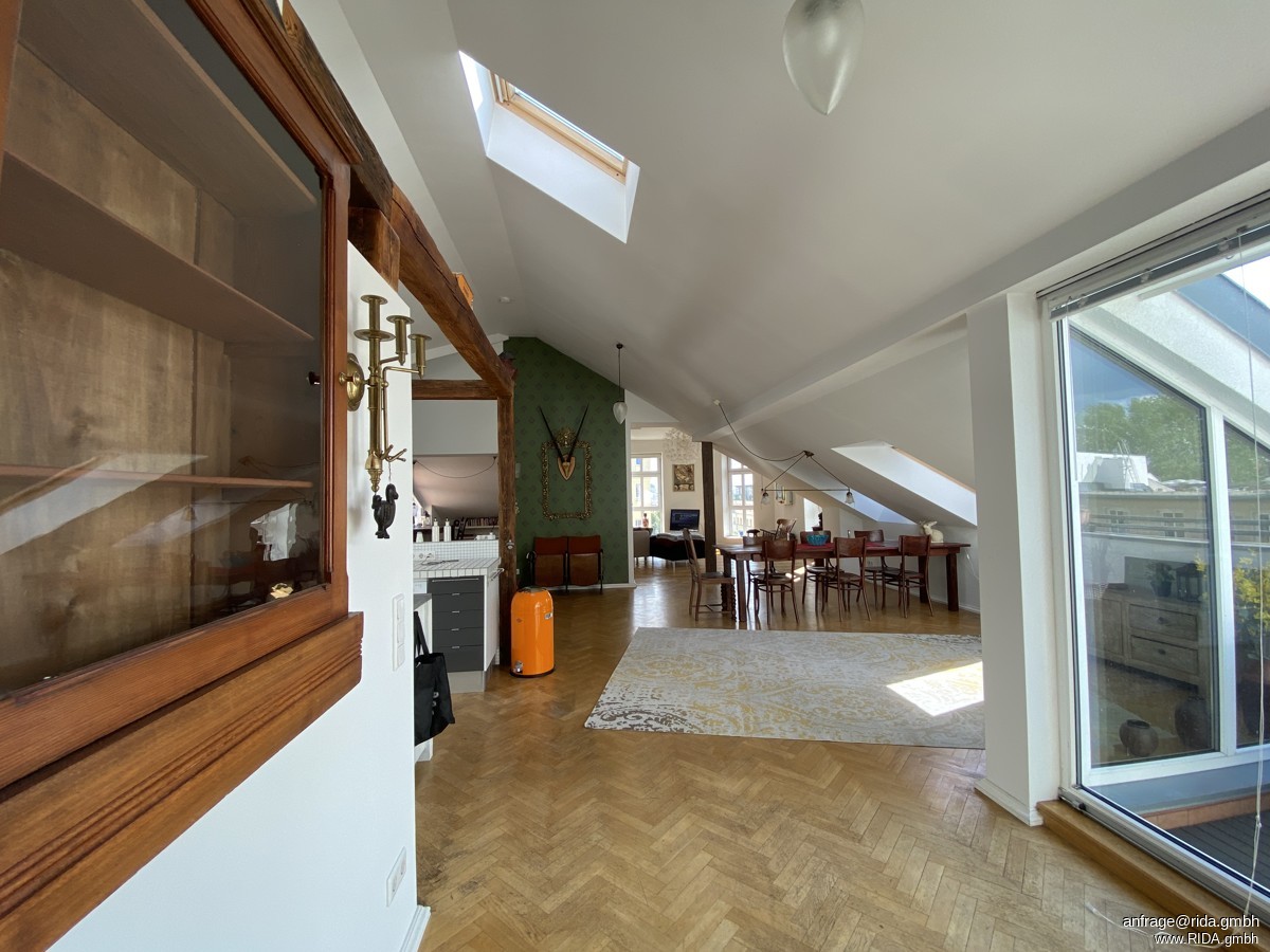 RIDA LUXURY - Berlin-MItte! All in plus! Penthouse LOFT + 3 x Terrasse + Hotspot + Lift - Foto 5