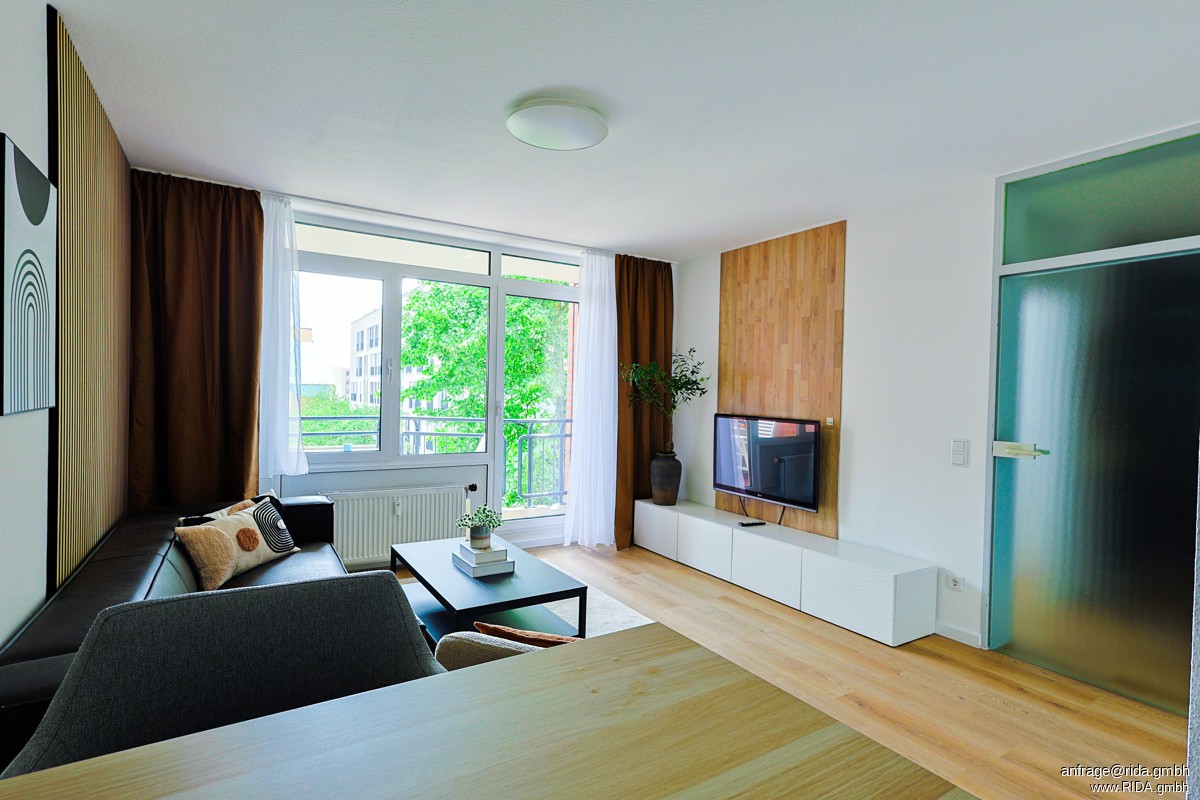 Welc(H)ome® by RIDA FLATS – Köln-Niehl! All in plus! Balkon + TG + Aufzug + Internet + Erstbezug - Foto 3