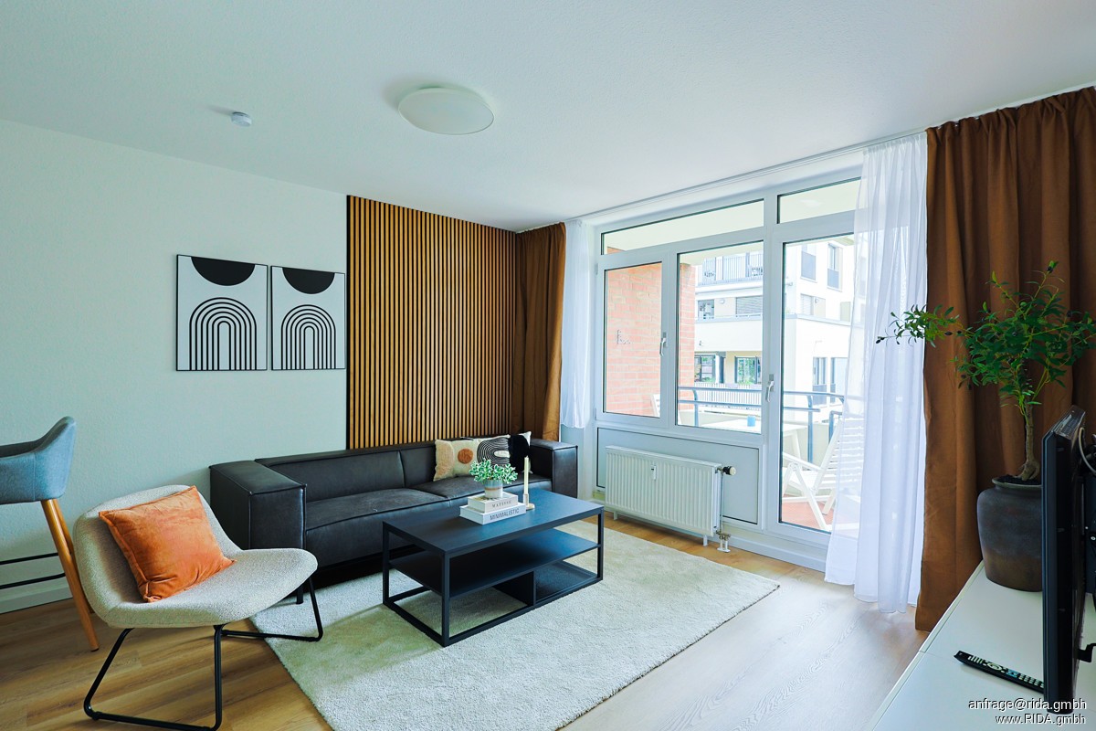 Welc(H)ome® by RIDA FLATS – Köln-Niehl! All in plus! Balkon + TG + Aufzug + Internet + Erstbezug - Foto 2