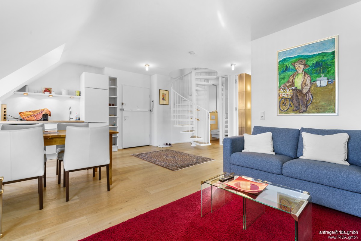 Welc(H)ome® by RIDA FLATS – Altstadt! Maisonette-Penthouse mit Domblick: Stilvoller Wohntraum - Foto 1