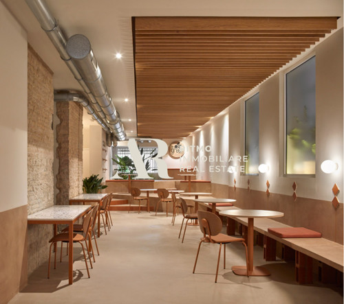 Horma Studio creates terracotta-toned salad bar in Valencia
