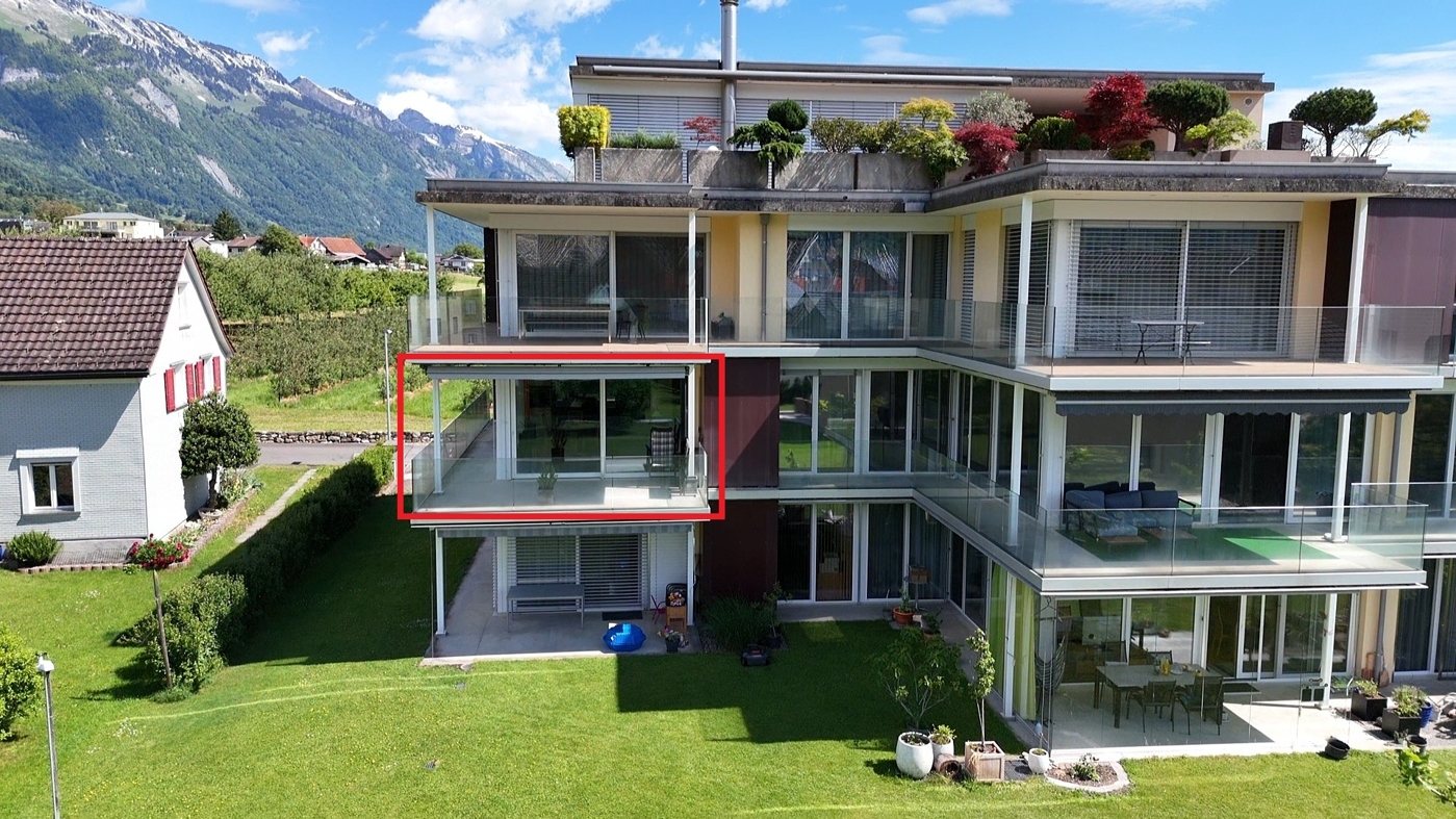 Wohnung eingezeichnet