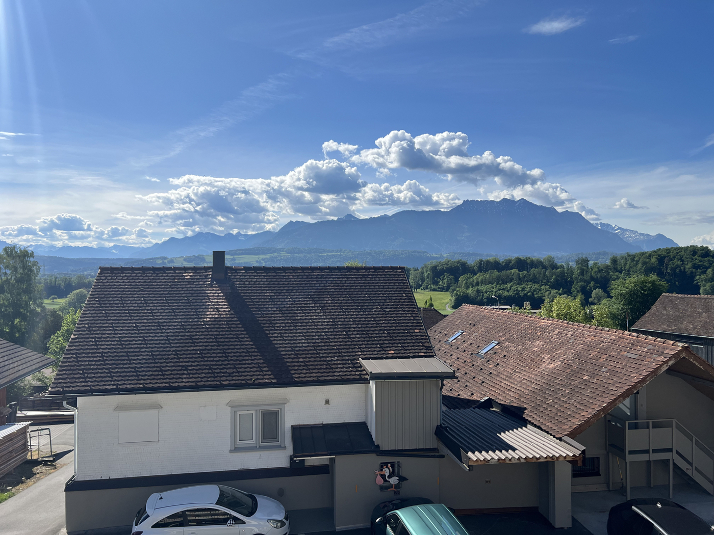 Balkon Aussicht