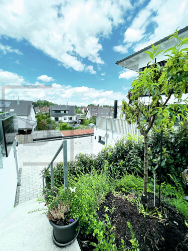 Treppenaufstieg Garten