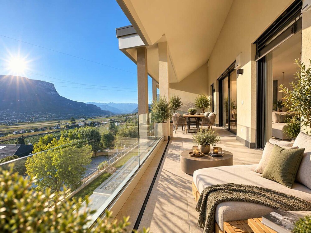 Terrasse Westen - terrazza ovest