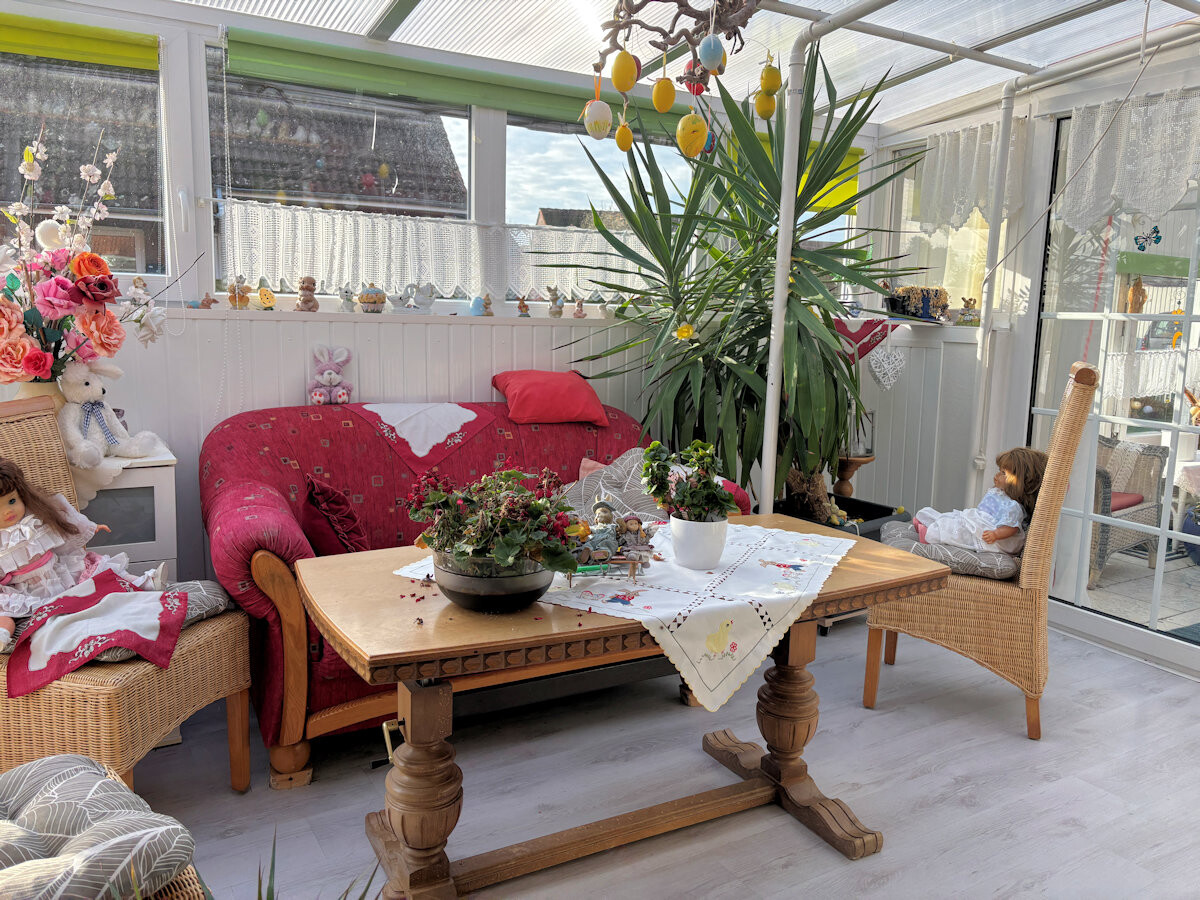 Geschlossene Terrasse