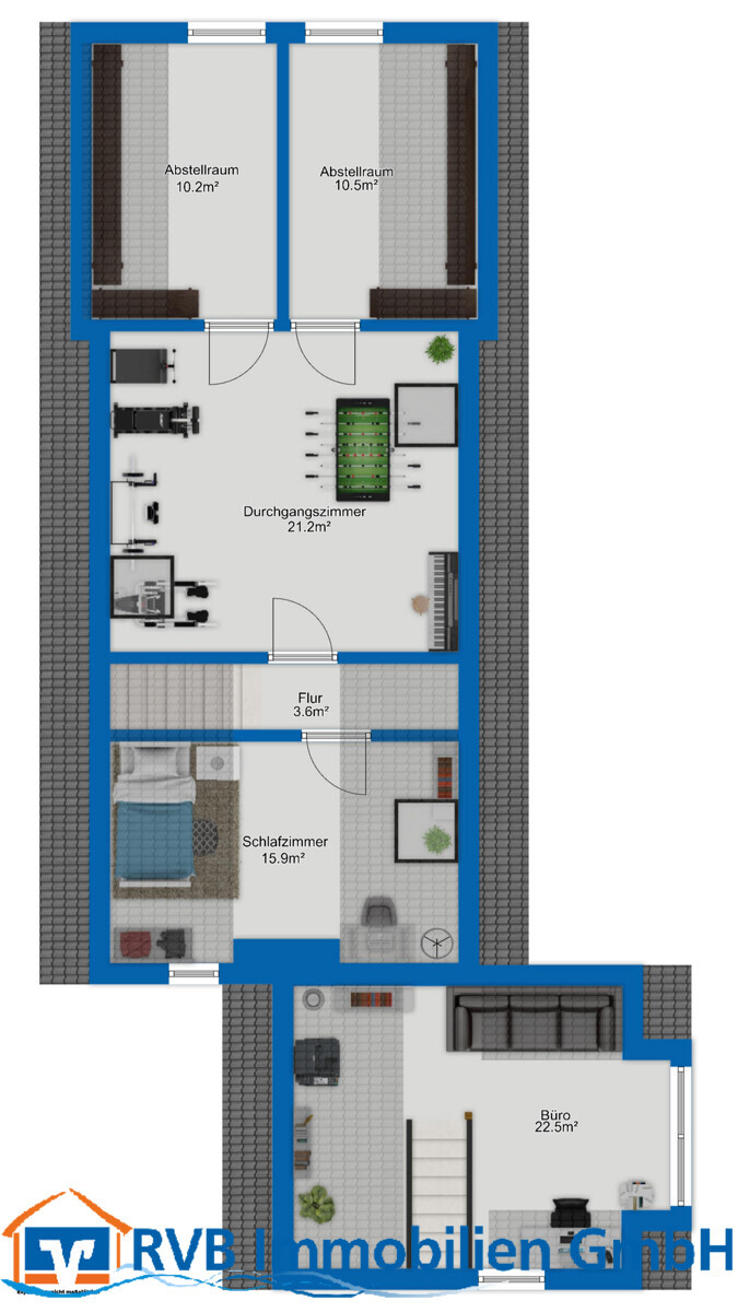 Grundriss Dachgeschoss