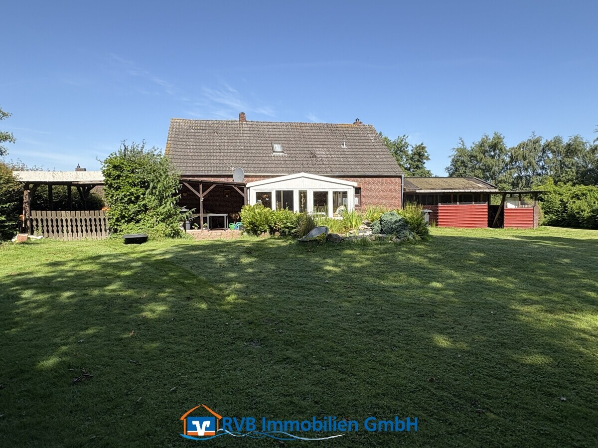 Blick auf Sommergarten
