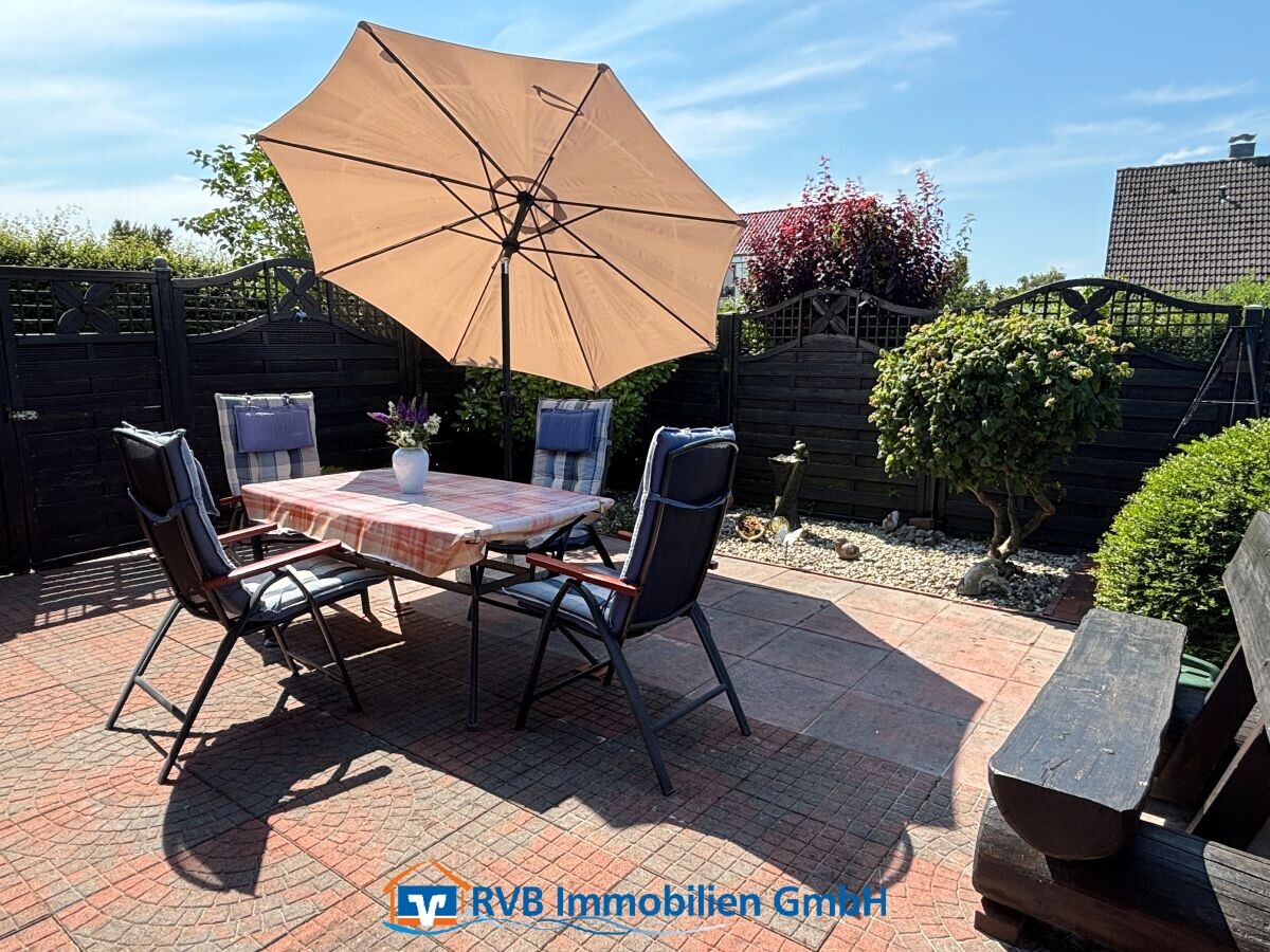 Terrasse in Sonnenausrichtung
