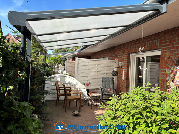 traumhaftes Reihenendhaus mit überdachter Terrasse