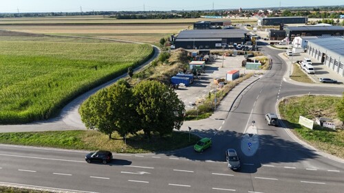 Luftbild Grundstück_Gewerbepark