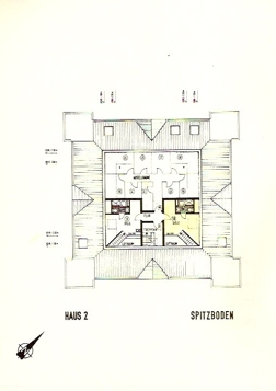 Grundriss Spitzboden