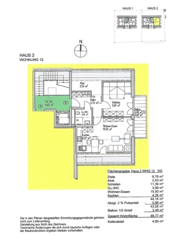 Wohnung 12 Hs. 2, DG