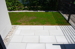 Terrasse 2 m. frisch angelegtem Garten