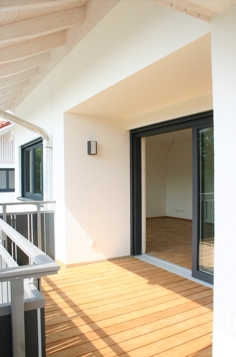 Schwellfrei auf den Balkon