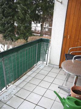 Südloggia mit Abstellkammer