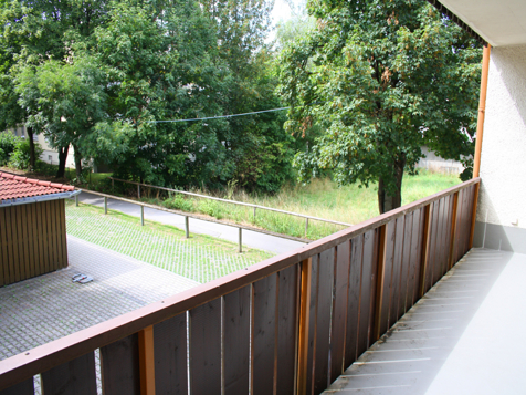 Westloggia mit Blick ins Grüne