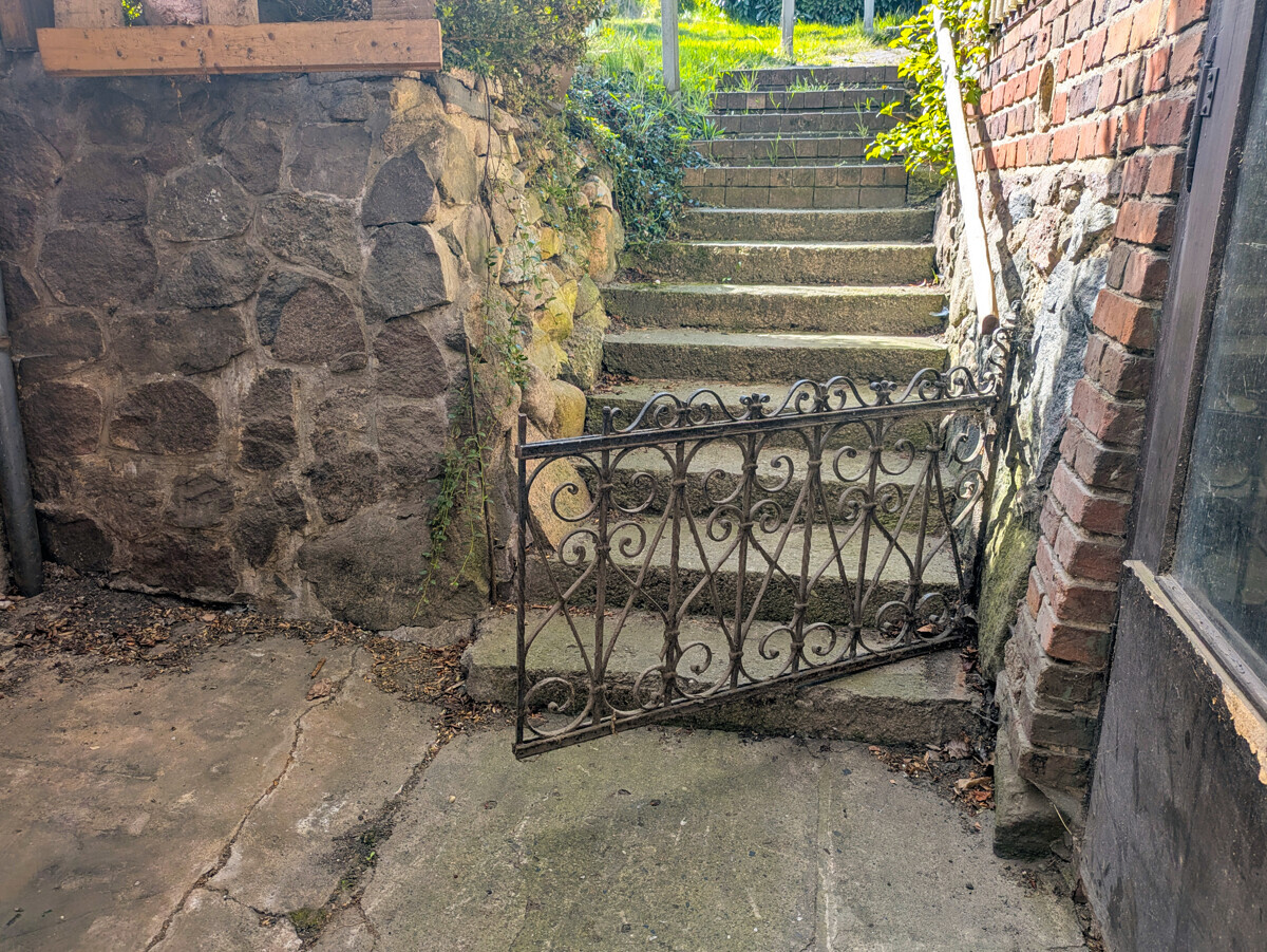 Weg zum Bungalow