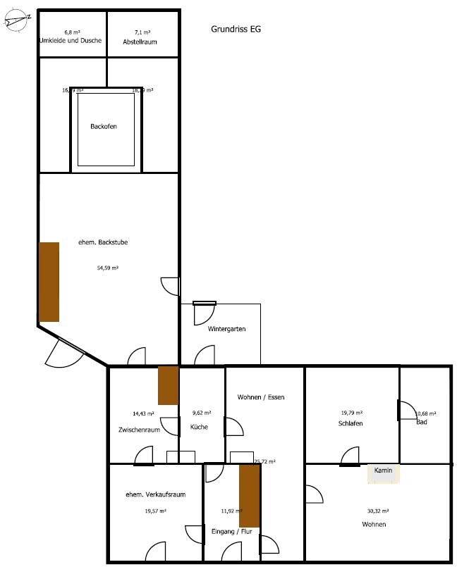 Grundriss EG Haus