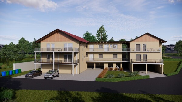 NW Ansicht Baukörper