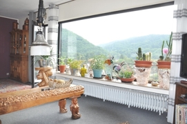 Blick aus Wohnzimmer 