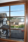 Blick aus Wohnzimmerfenster