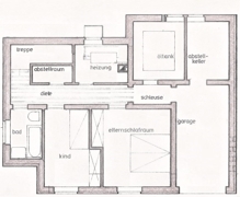 Grundriss Untergeschoss