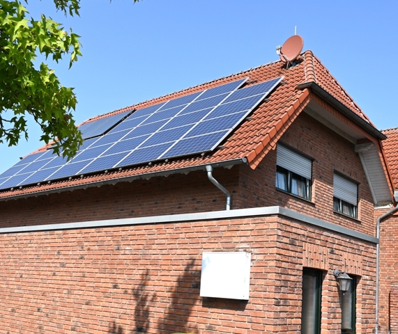 Seitenansicht Solar