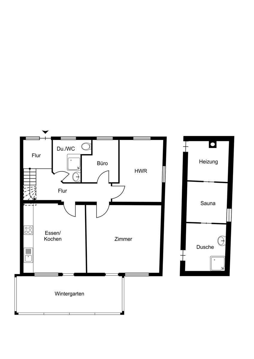 Erdgeschoss - Wohnung 1