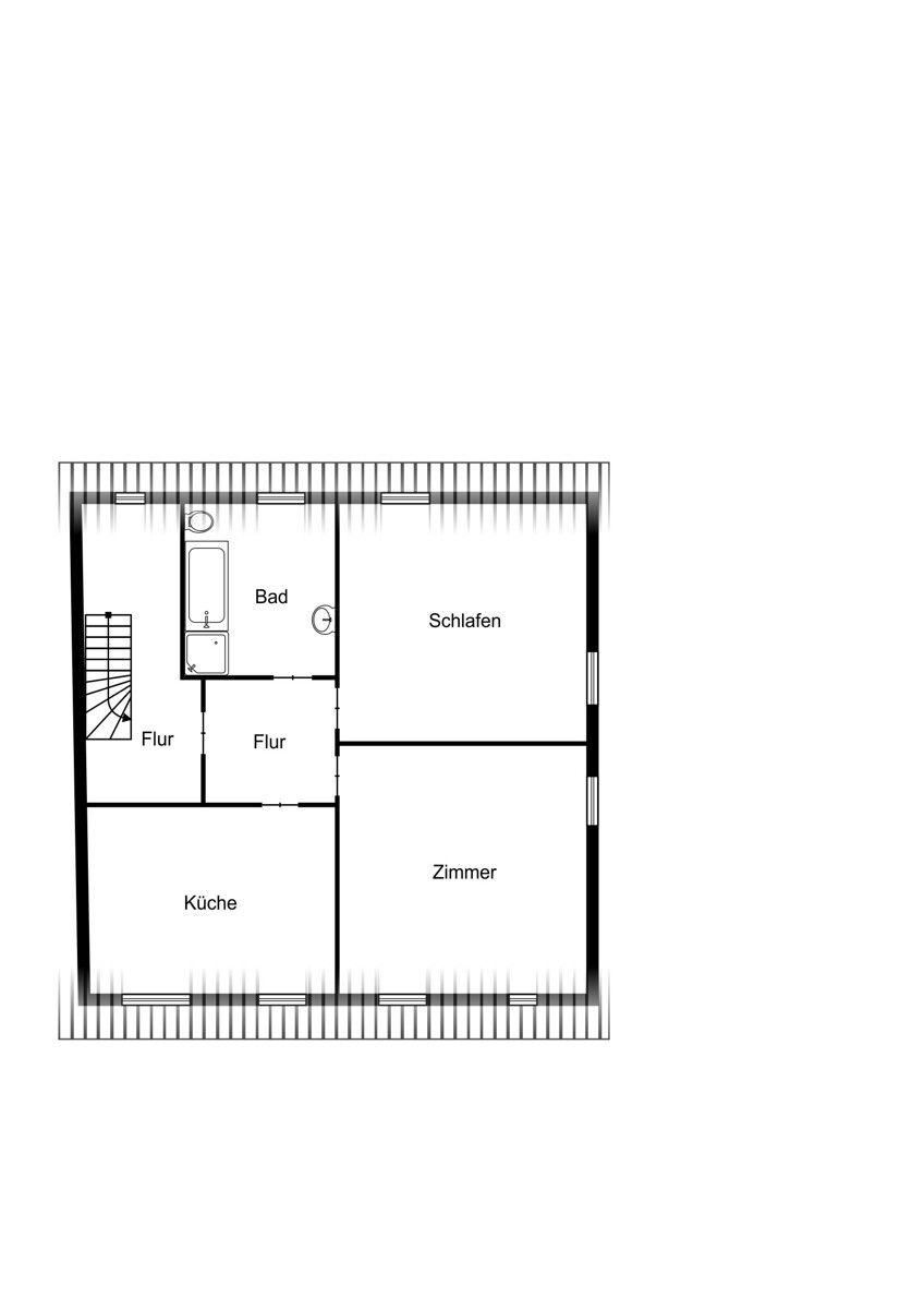 Obergeschoss - Wohnung 2
