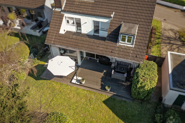 Terrasse und Garten
