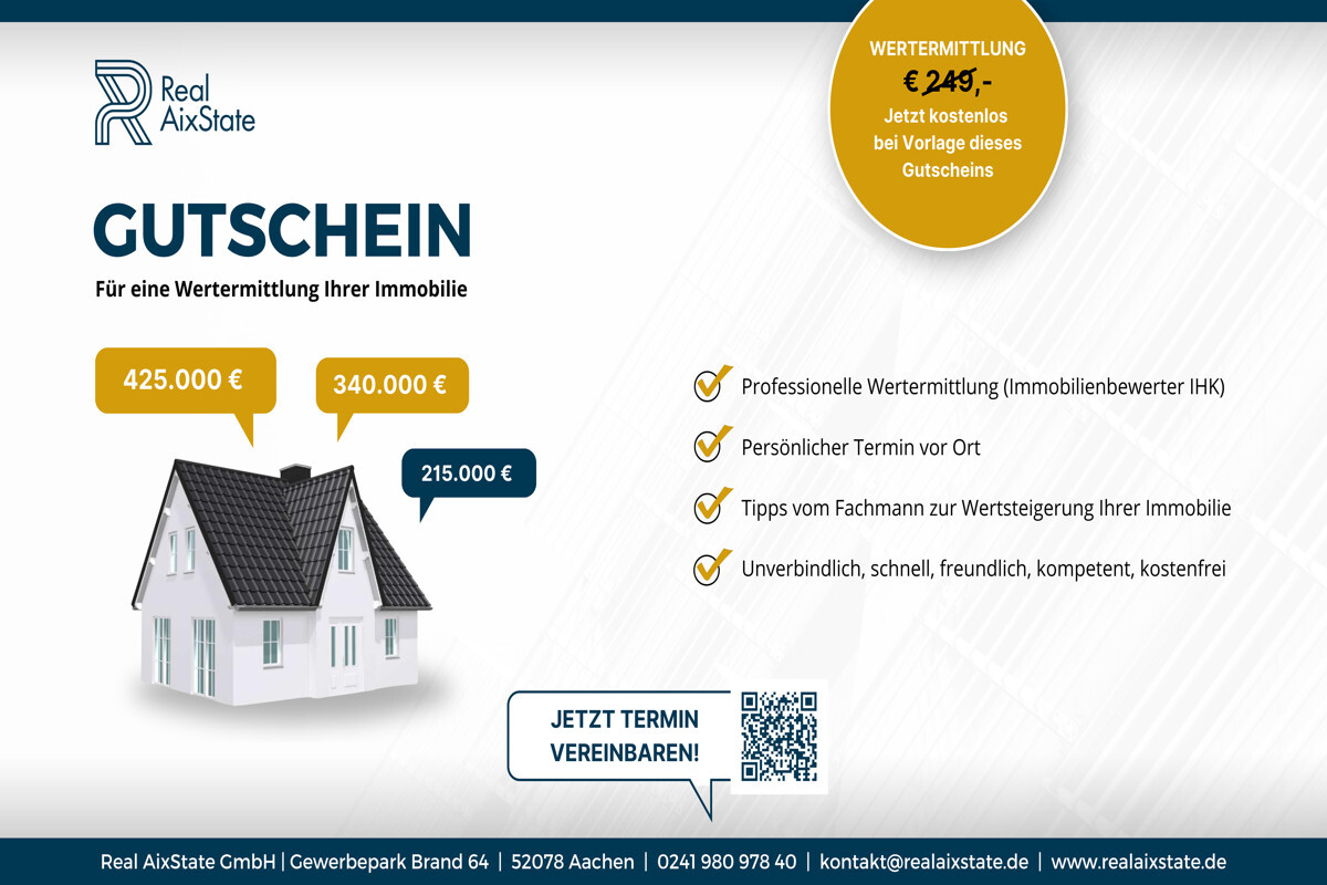 Gutschein Wertermittlung