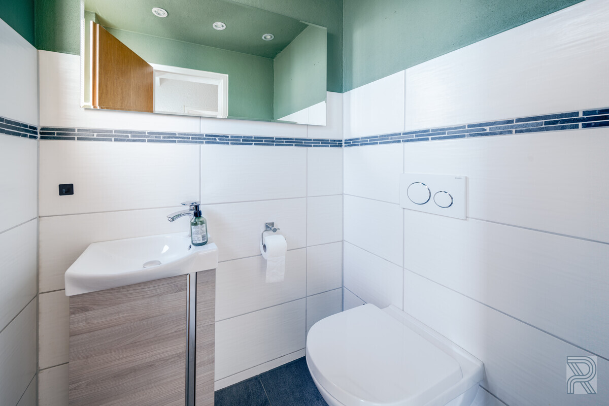 Bad in ansprechender Gestaltung