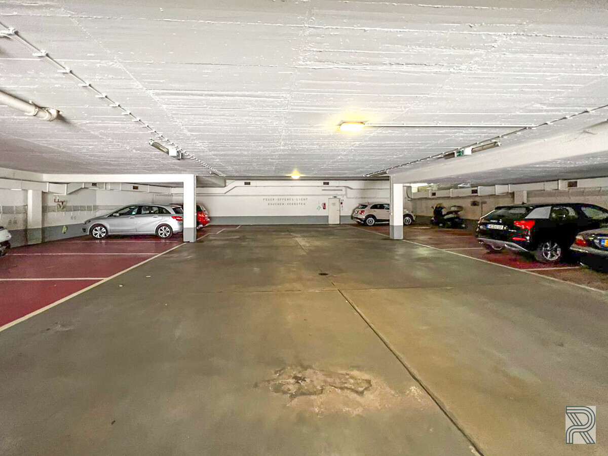 Blick in die Garage