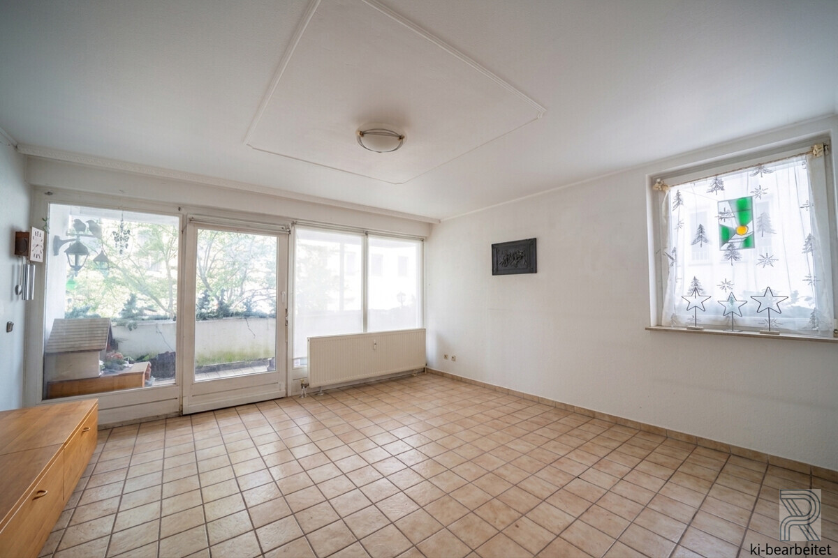 Wohnzimmer KI-Bearbeitet