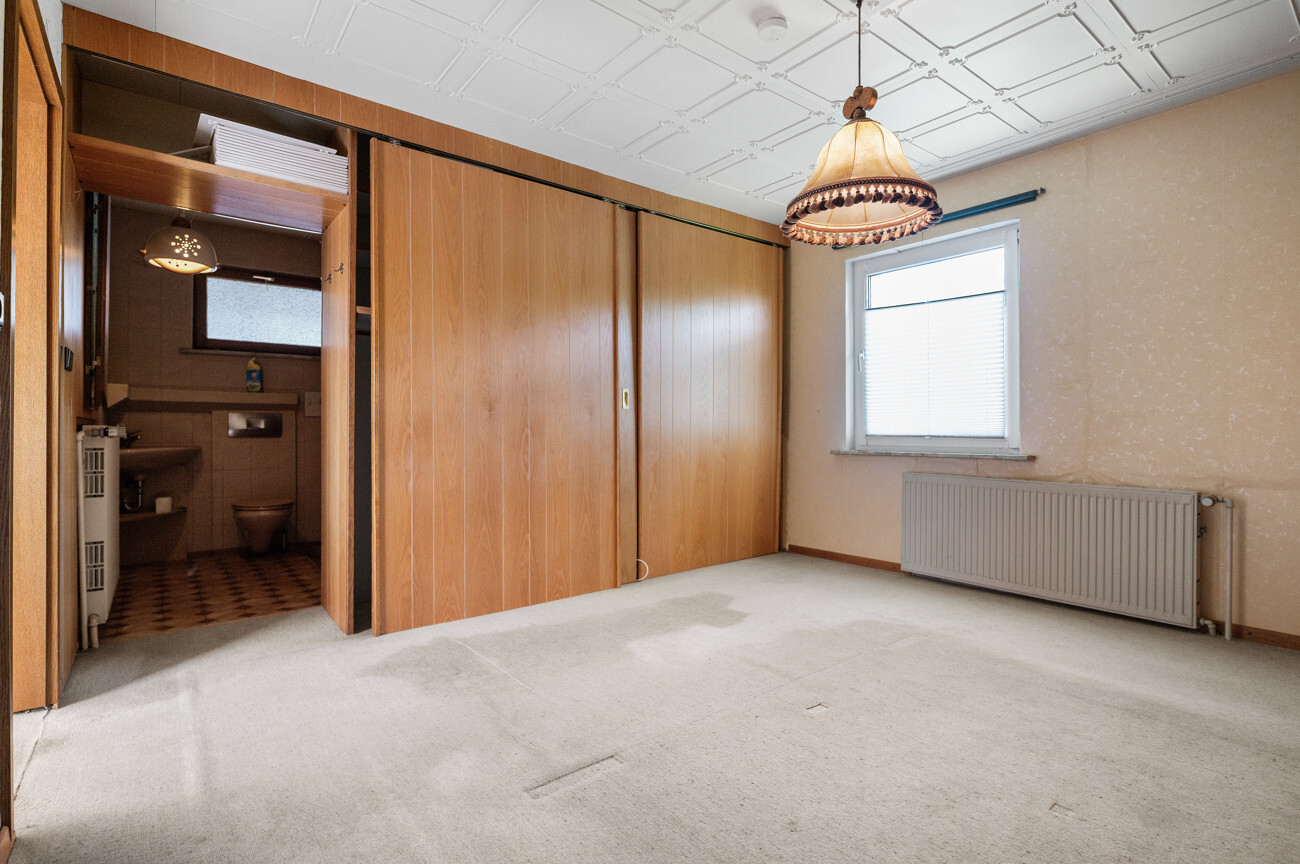 Schlafzimmer mit Bad