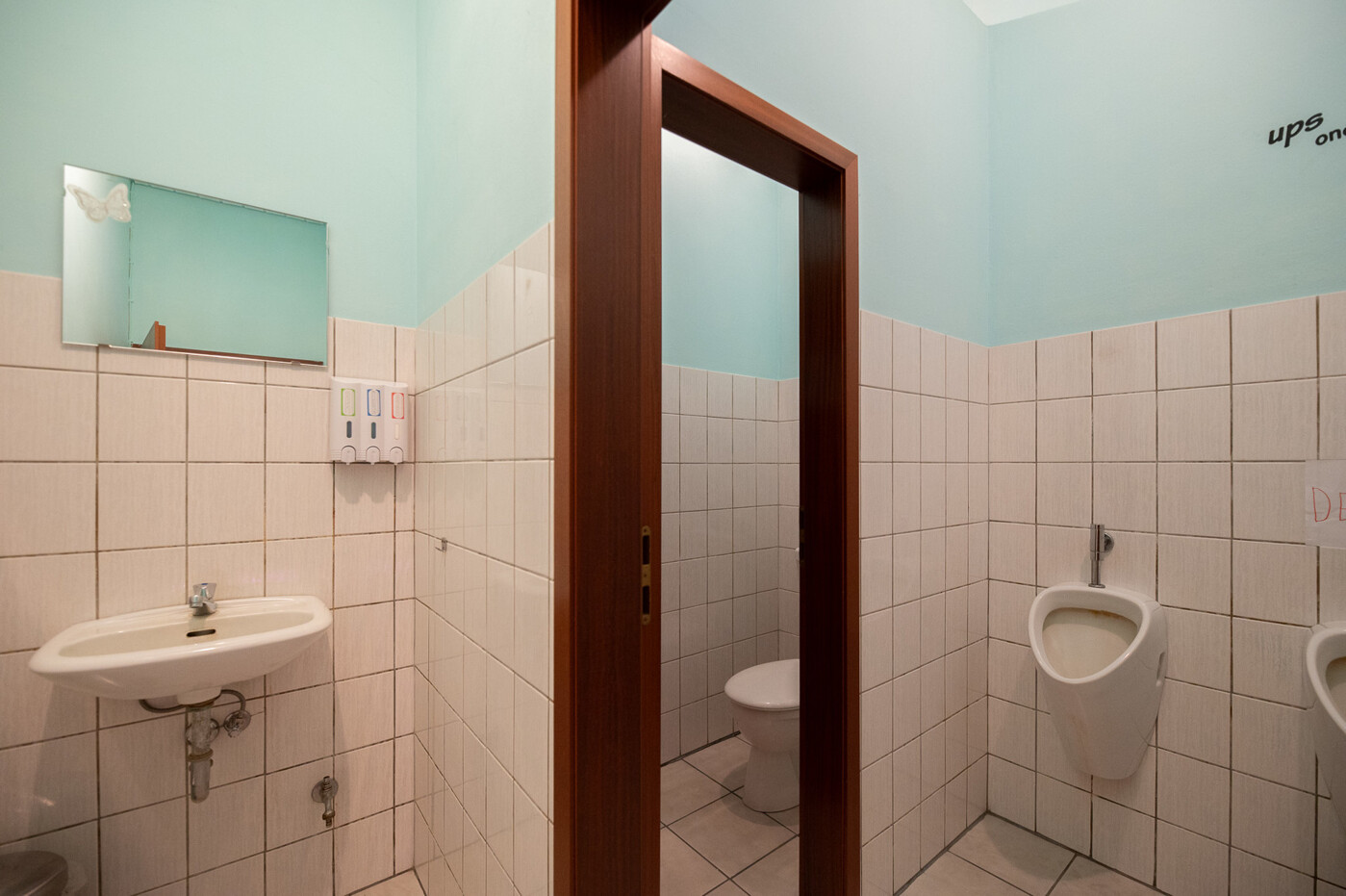 WC-Anlage Herren