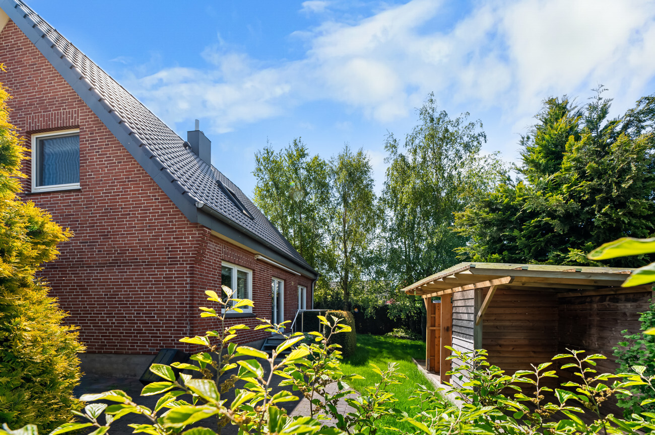 Blick aus dem Garten