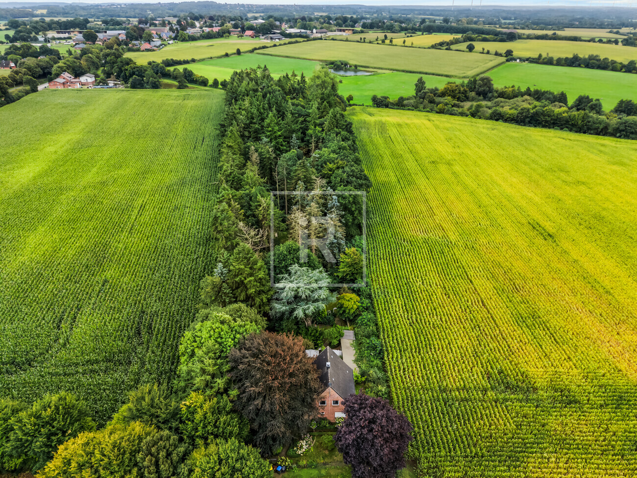 Drohnenansicht Nord