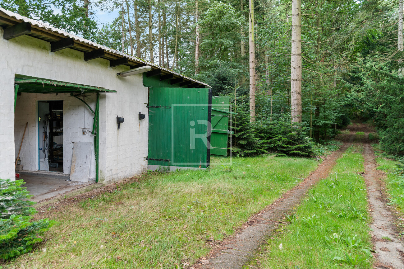 Schuppen mit Garage