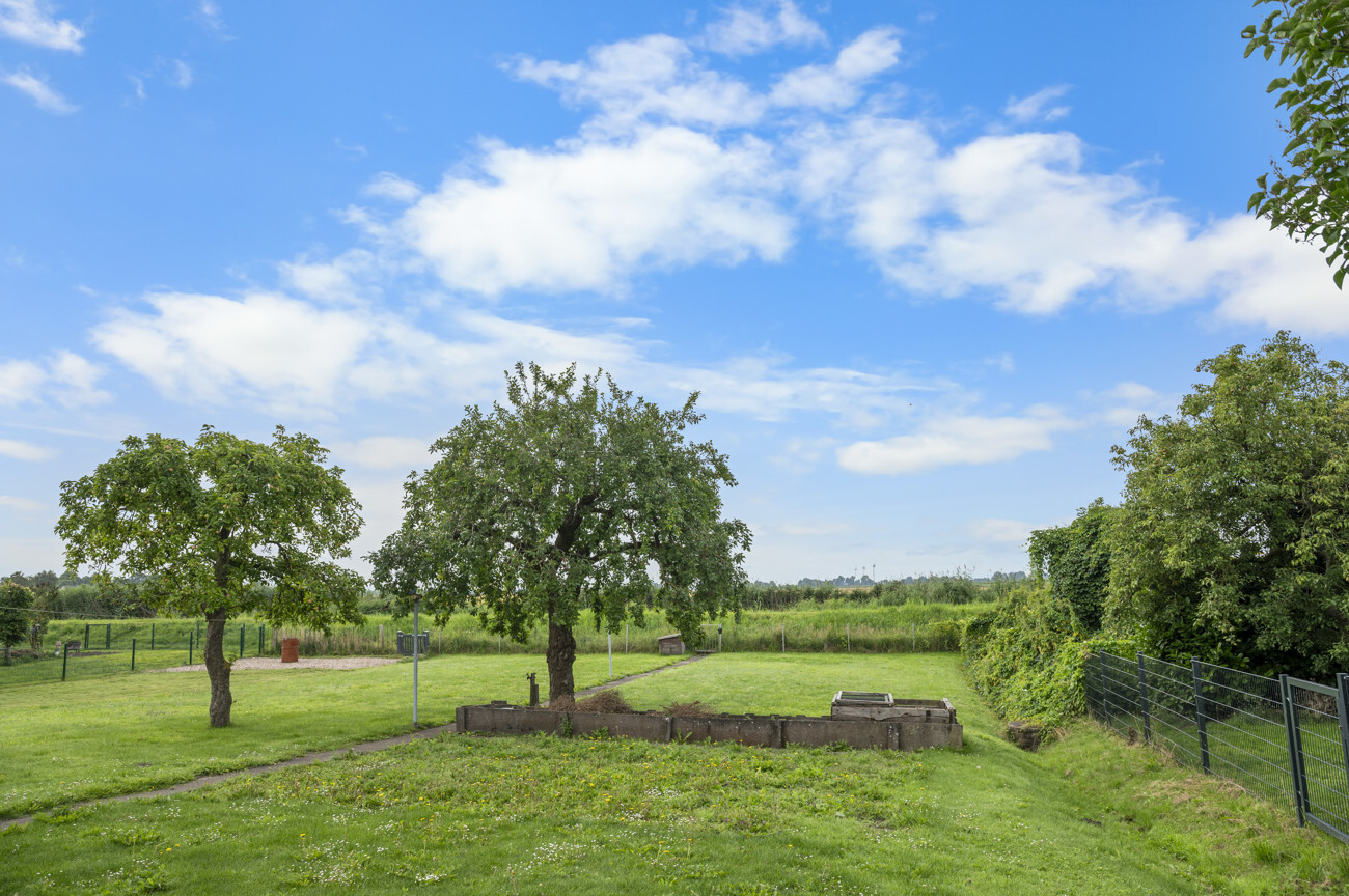 Garten mit Blick ins Grüne