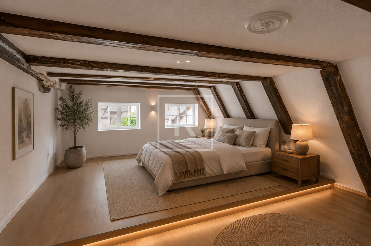 KI-generiert - Schlafzimmer