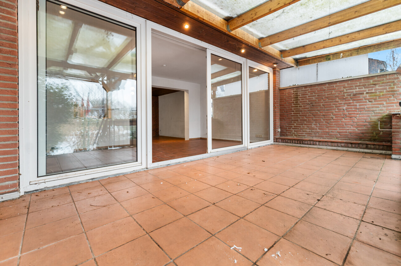 Überdachte Terrasse