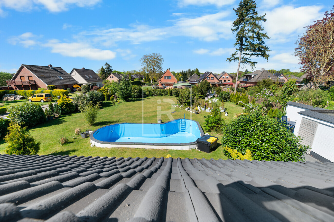 Ausblick aus dem Schlafzimmerfenster