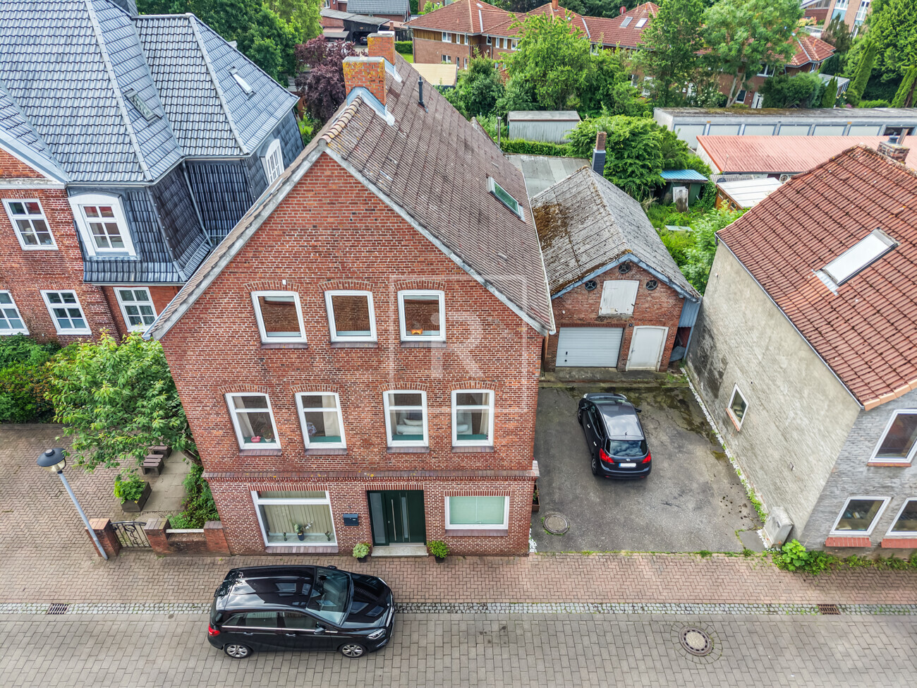 Drohnenansicht Straße I