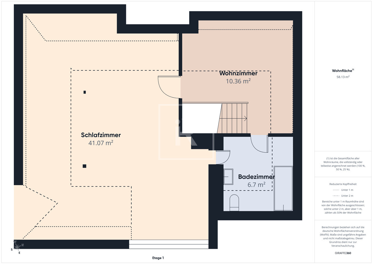 Grundriss Dachgeschoss