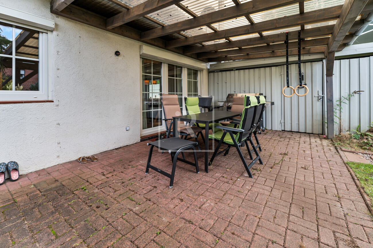Überdachte Terrasse